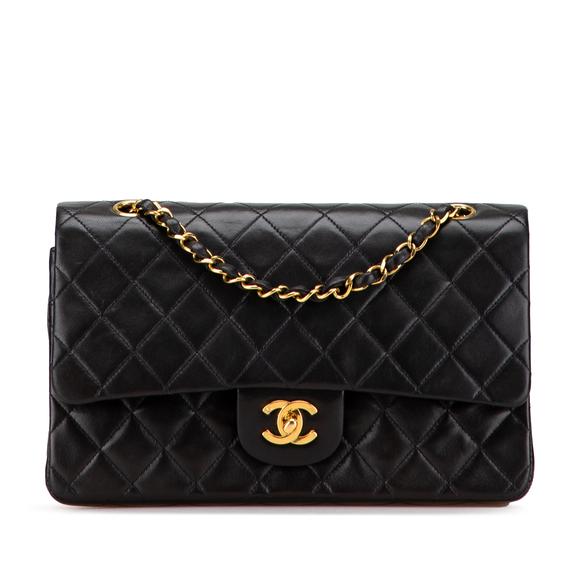 Pre-Loved Chanel Medium Classic Lambskin Double Flap - Picture 1 of 11